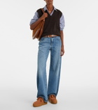 Hogan H681 suede platform desert boots