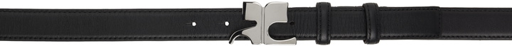 Photo: Courrèges Black AC Leather Belt