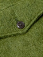 NN07 - Julius 8004 Brushed-Knit Jacket - Green