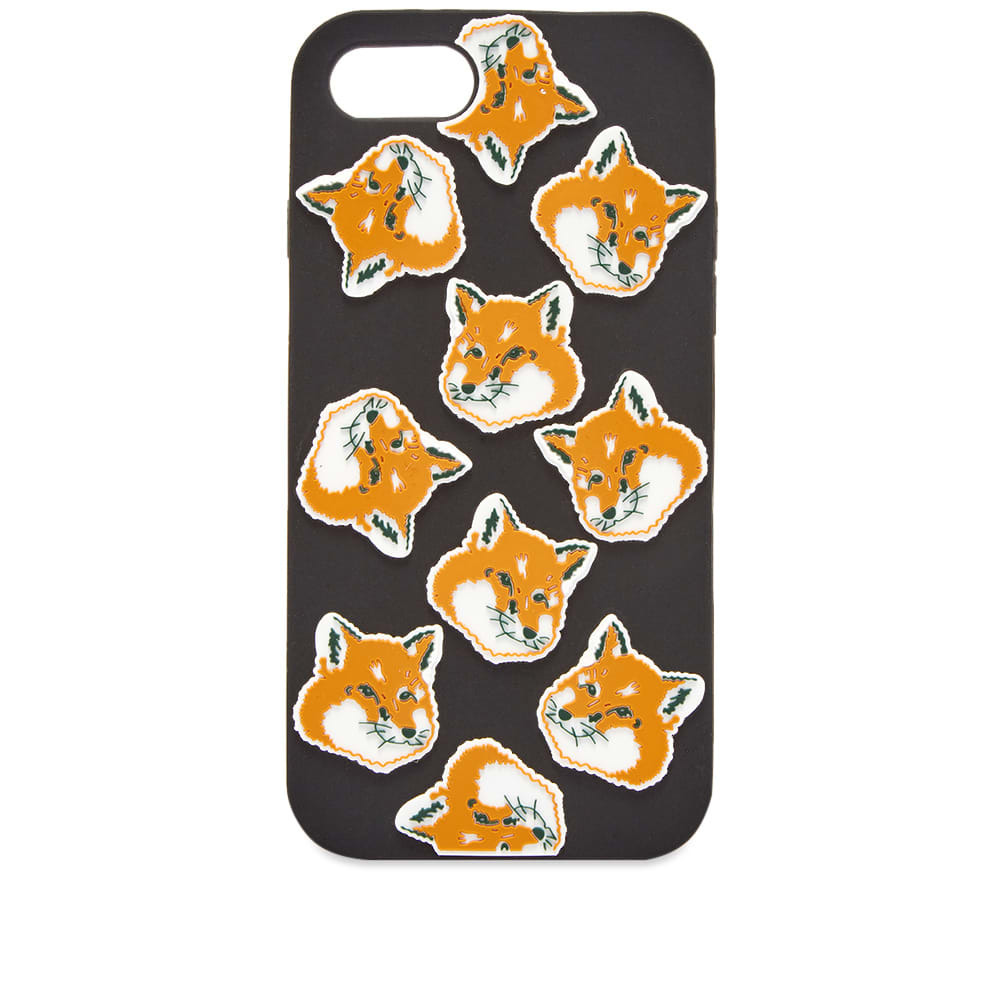 Maison Kitsuné 3D All-Over Fox Head iPhone 8 Case Maison Michel