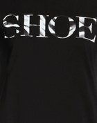 Shoe Womens T-shirt in Black