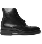 Paul Smith - Master Polished-Leather Boots - Men - Black