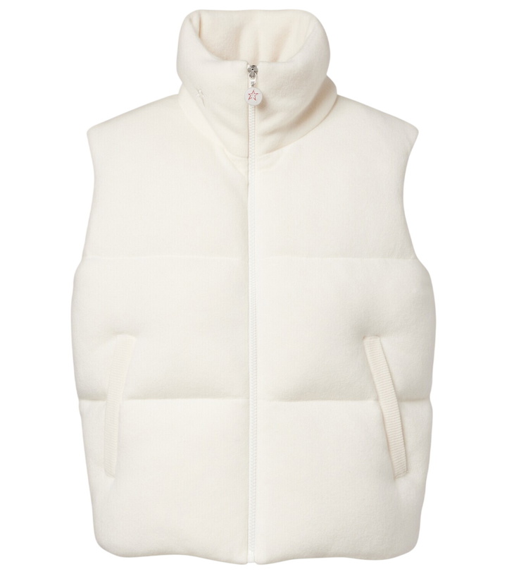 Photo: Perfect Moment Wool and cashmere down vest