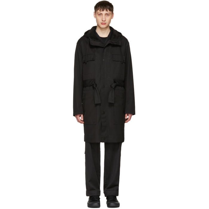 Craig Green Black Worker Anorak Coat Craig Green