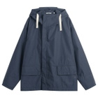 Nanamica Men's Hooded Deck Jacket in Dark Navy