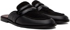 Human Recreational Services Black Palazzo Mules