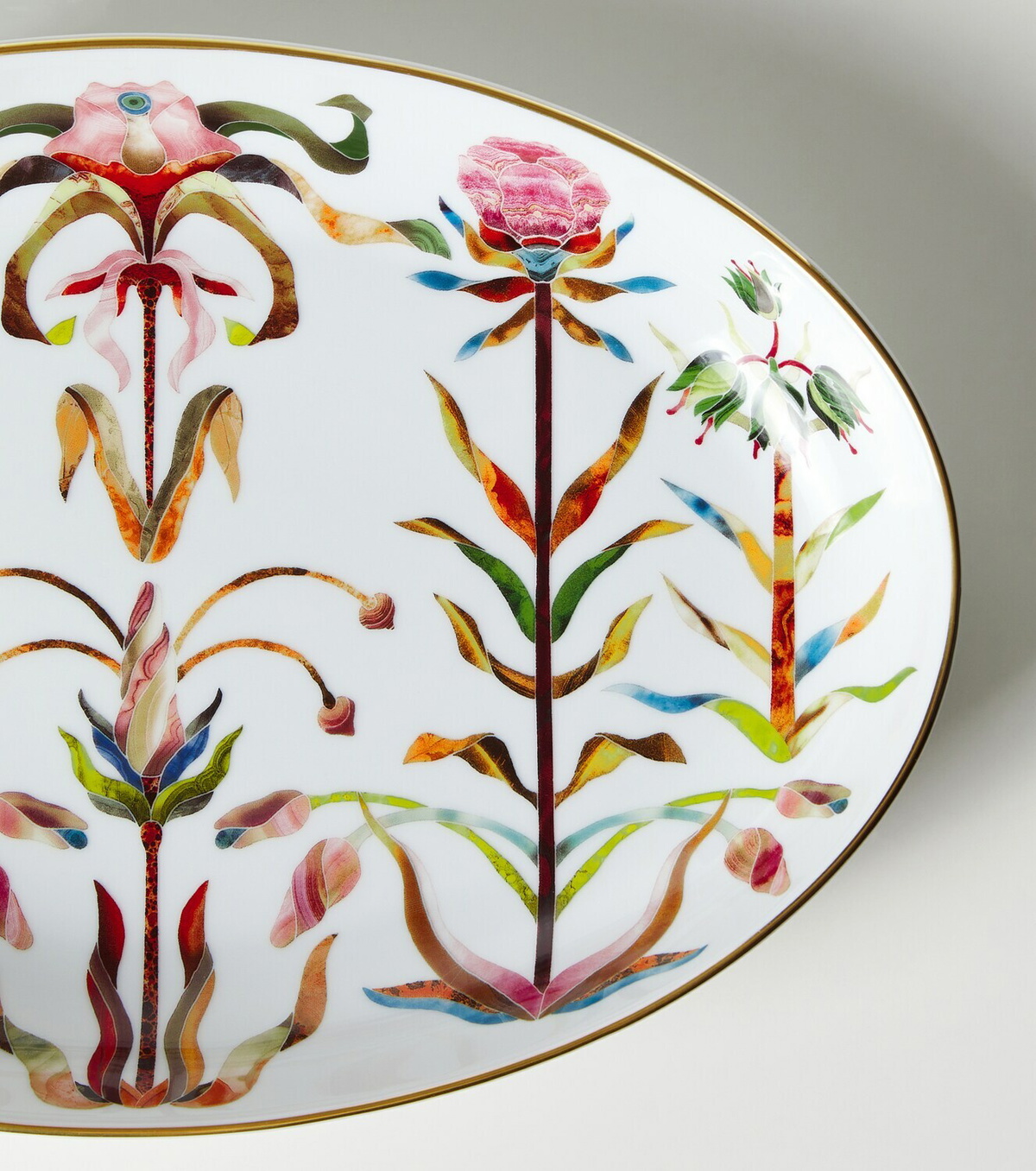 L'Objet Grand Tour Medium porcelain platter