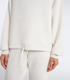 Varley Betsy draped jersey sweatshirt