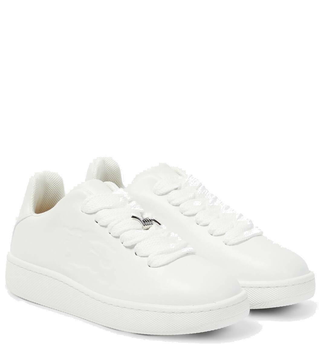 Burberry Box leather sneakers Burberry