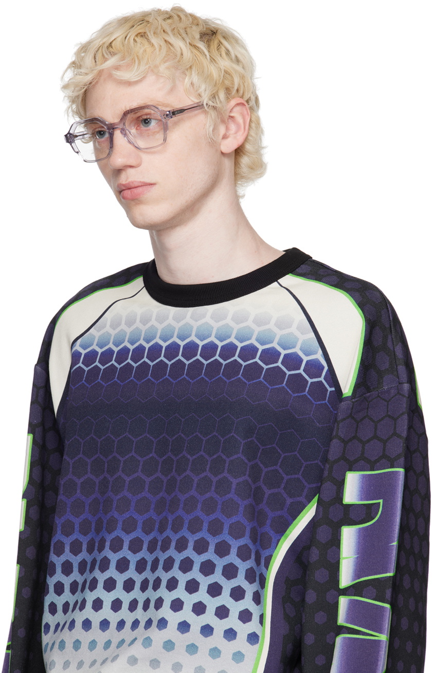 MCQ Gray Hexagonal Glasses