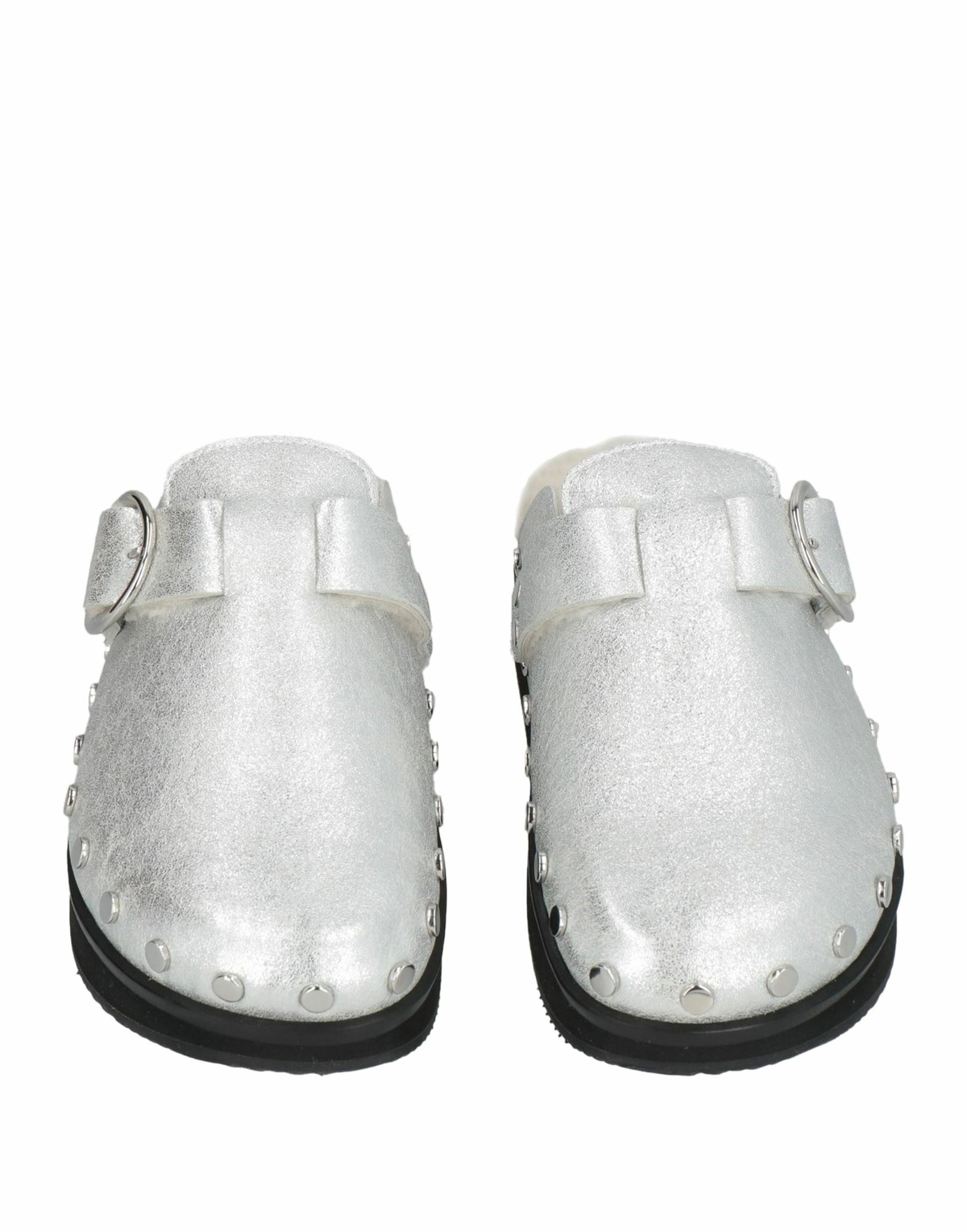 Isabel Marant Womens Mules & Clogs in Silver