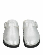 Isabel Marant Womens Mules & Clogs in Silver