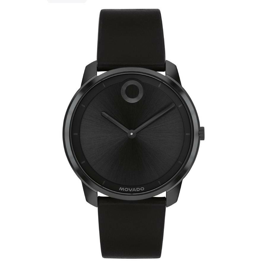 Movado Trend Element Quartz Black Dial Watch 3601020