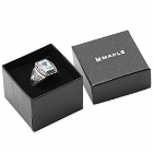 Maple x Rhythm Section Ring in Silver