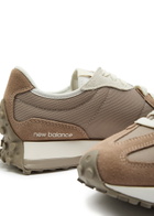 New Balance 327 Panelled Mesh Sneakers Brown