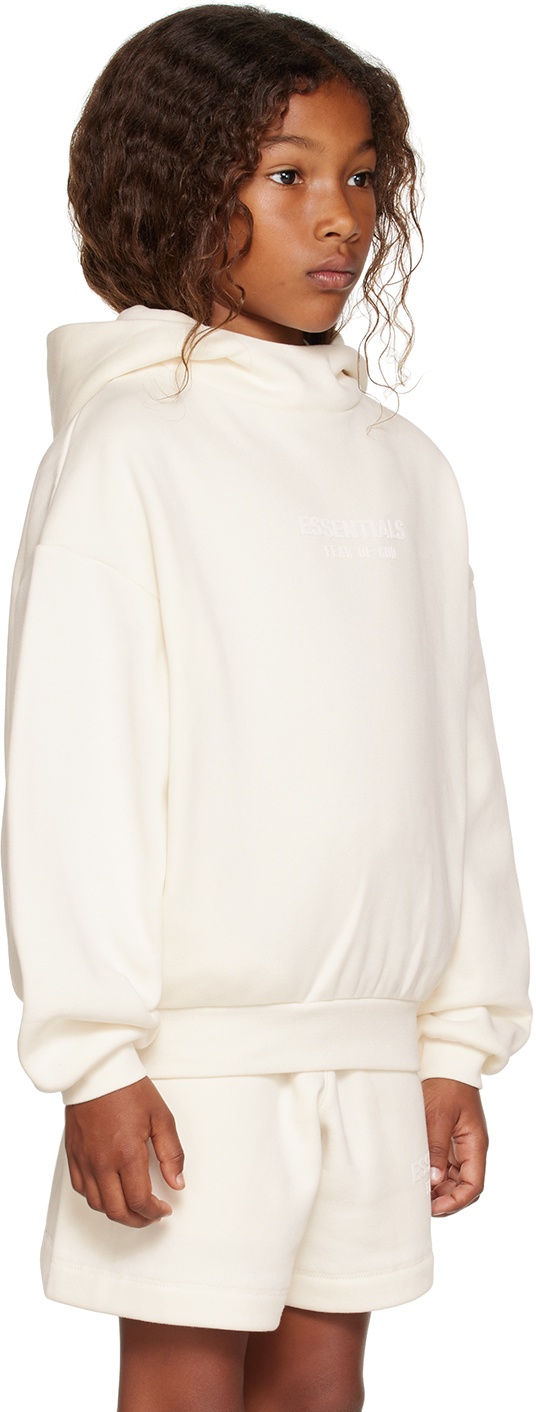 Fear of God ESSENTIALS Kids Off-White Bonded Hoodie Fear Of God Essentials