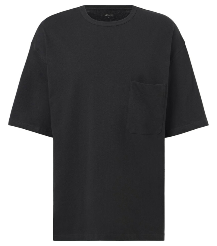 Photo: Lemaire Cotton and linen jersey T-shirt