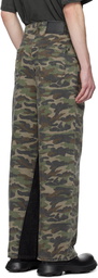 Fax Copy Express Khaki Camouflage Jeans