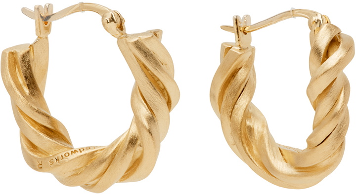 Photo: Completedworks Gold Deep State Earrings
