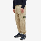 Stone Island Men's Parachute Cotton Cargo Pants in Sand