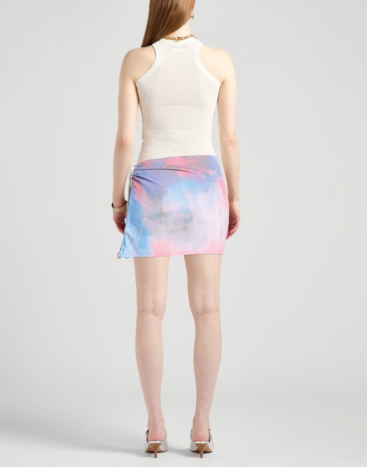 Fiorucci Womens Mini skirt Azure
