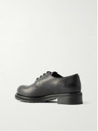The Row - Leather Derby Shoes - Black