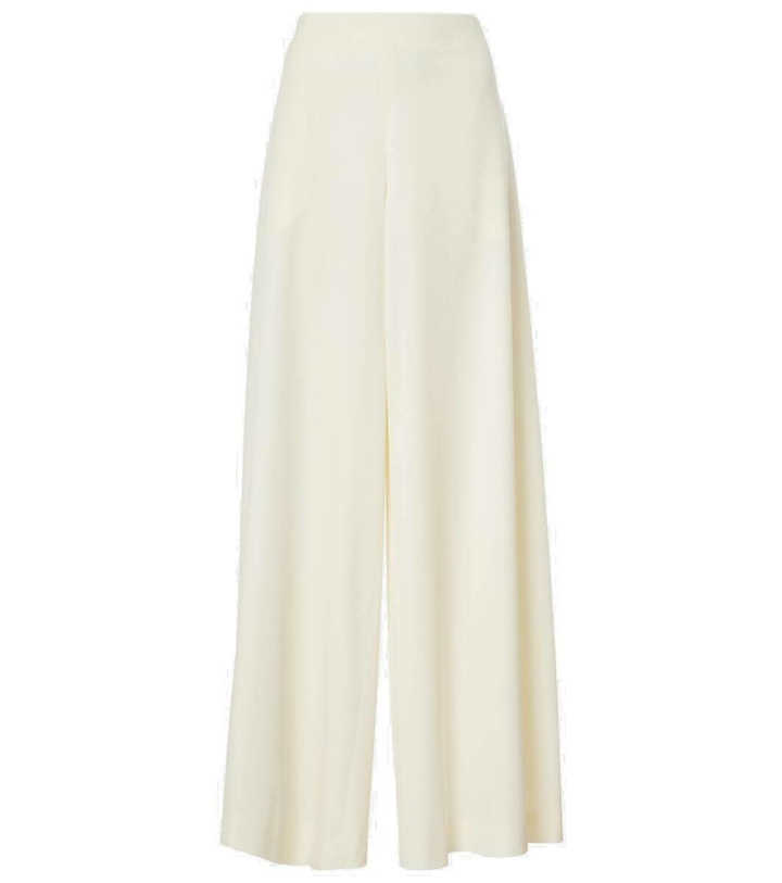 Photo: The Row Dela wool wide-leg pants