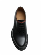 GUCCI - 15mm Leather Lace-up Derby Shoes