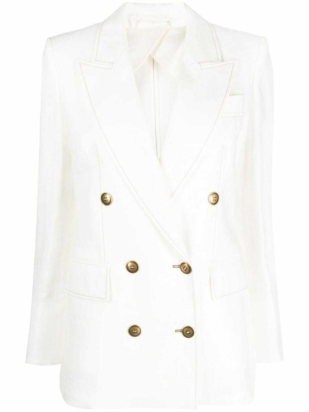 MAX MARA - Double-breasted Blazer Jacket Max Mara