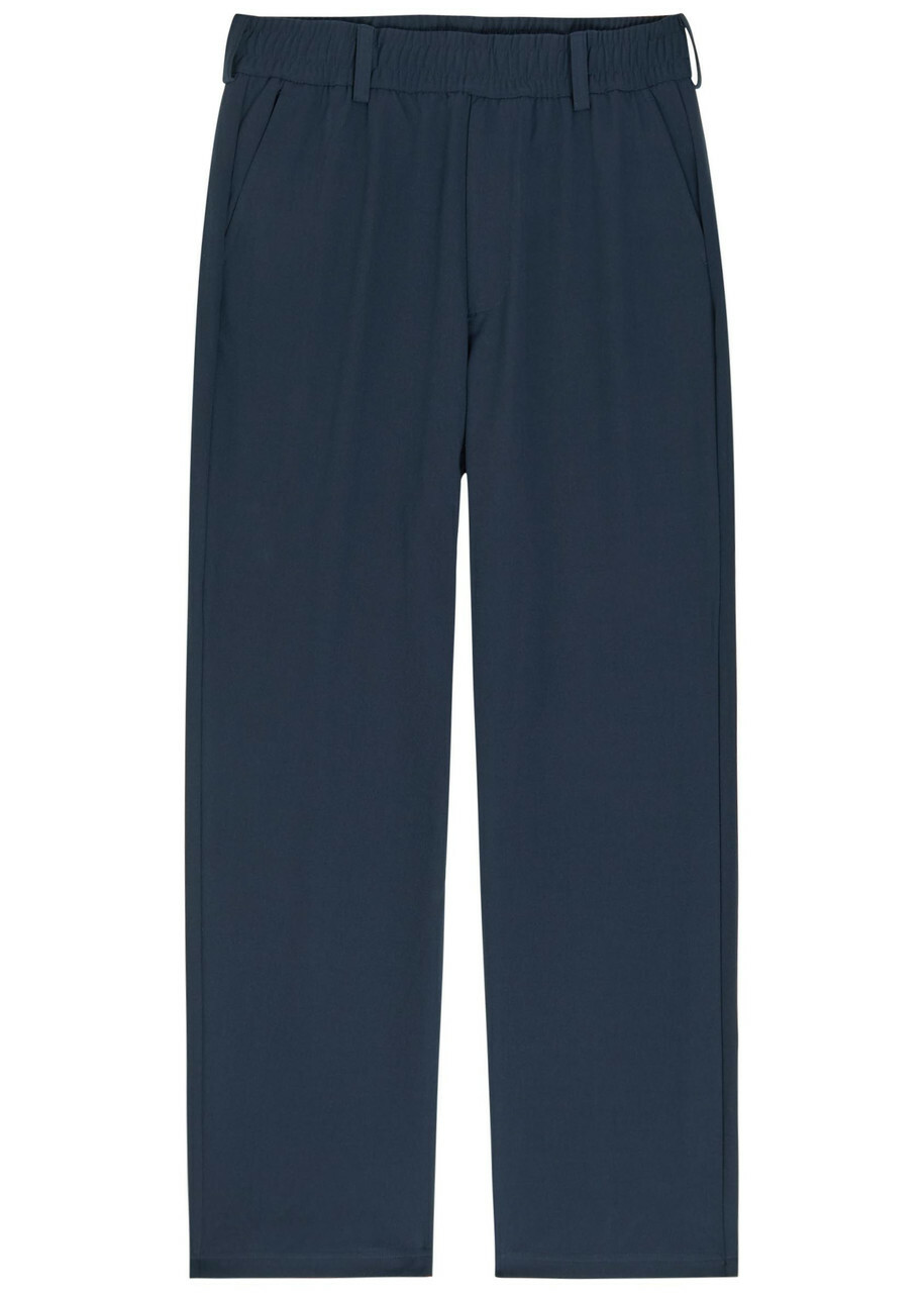 Malbon Condor Straight-leg Coolcore Trousers Navy