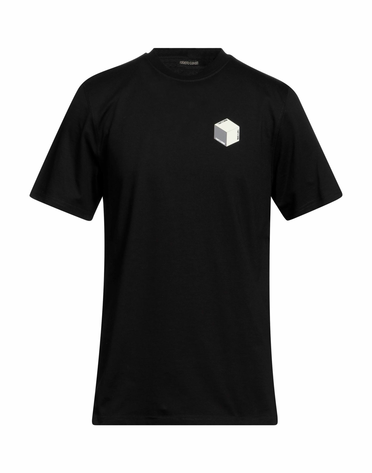 Roberto Cavalli Mens T-shirt in Black