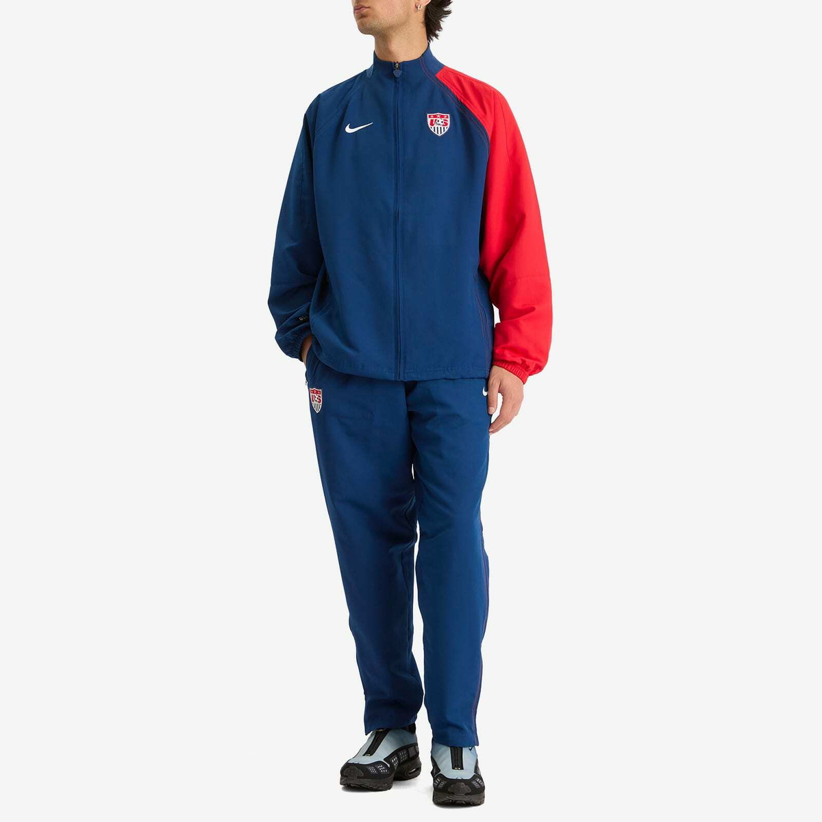 Nike USA Reissue Track Pant in Blue/Red/White