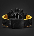 Breitling - Avenger Hurricane Chronograph 50mm Breitlight and Canvas Watch - Men - Black
