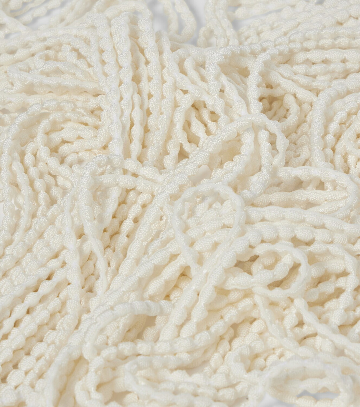 Alaïa Beaded fringed scarf