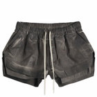 Rick Owens DRKSHDW Women's Fog Boxer Shorts in Darkdust