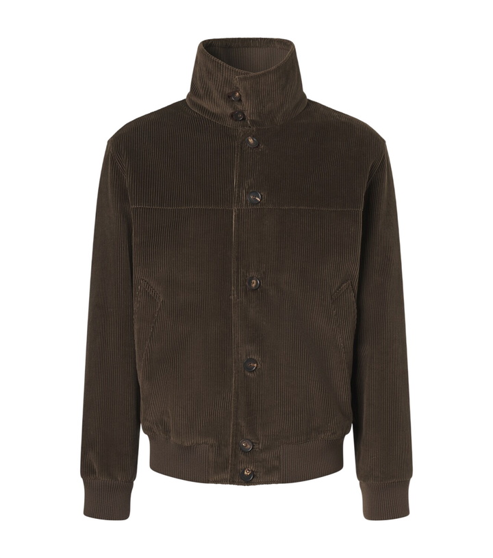 Photo: Loro Piana Merremma cotton corduroy bomber jacket