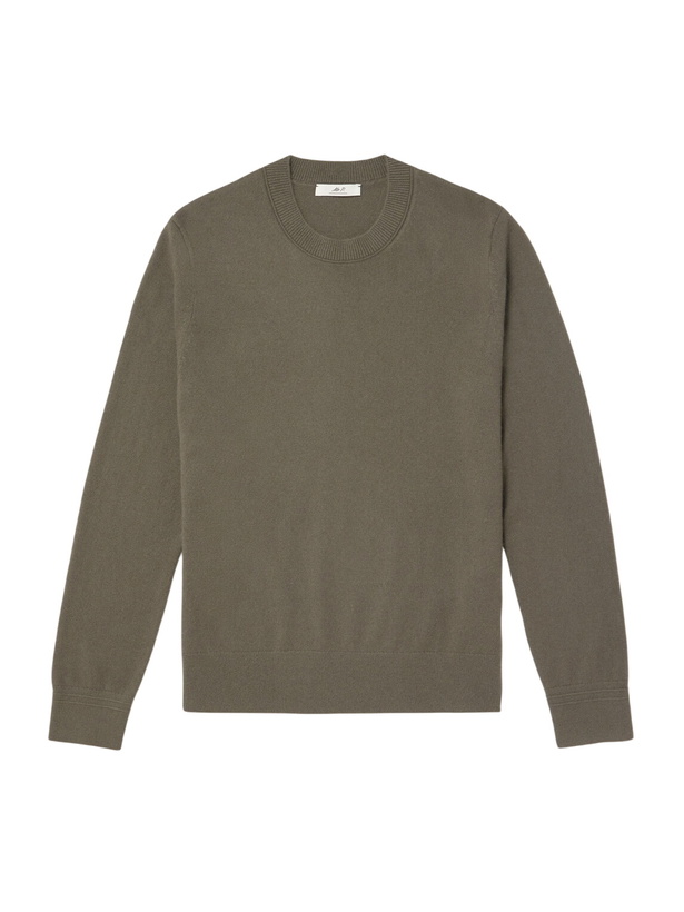 Photo: Mr P. - Curtis Cashmere Sweater - Green