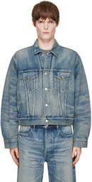 Fear of God Blue Classic Denim Trucker Jacket