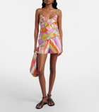 Pucci Iride silk twill shorts