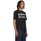 Etudes Black Keith Haring Edition Unity Patch T-Shirt