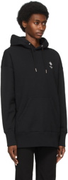 Givenchy Black Oversized Frame Print Hoodie