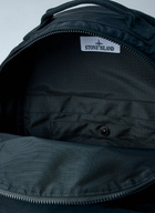 Stone Island Nylon Backpack with Front Zip Pocket