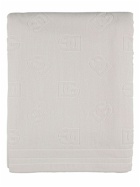 DOLCE & GABBANA - Monogram Jacquard Cotton Beach Towel