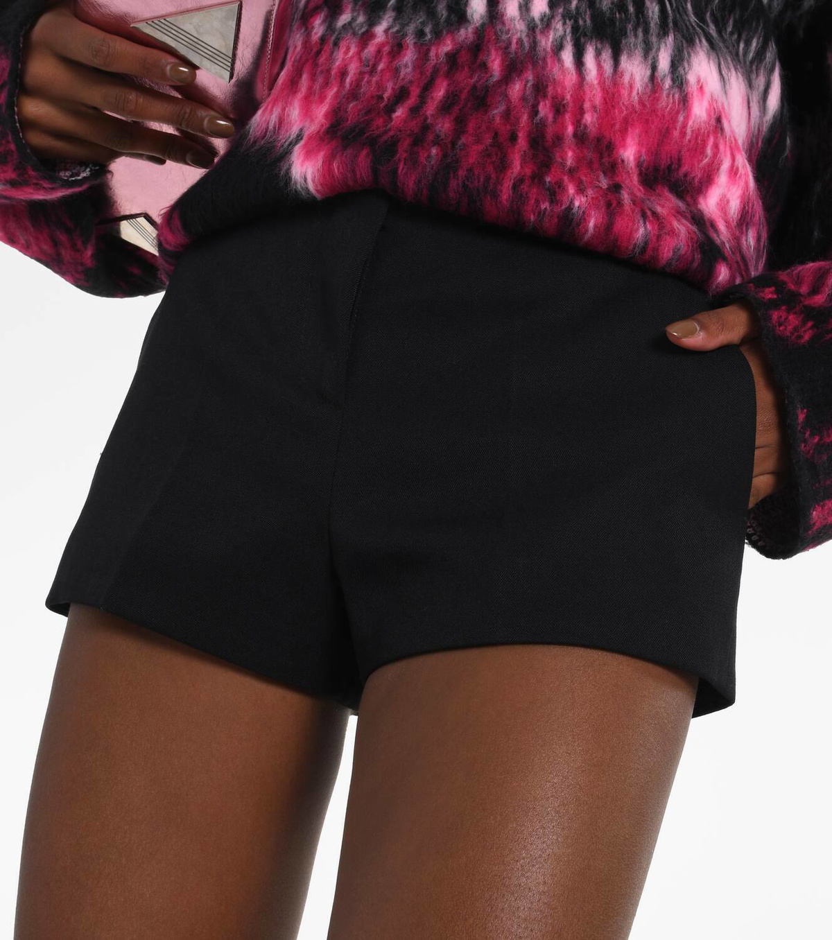 The Attico Virgin wool shorts The Attico
