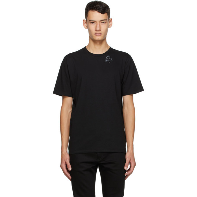 Photo: Saint Laurent Black Heart Trap T-Shirt