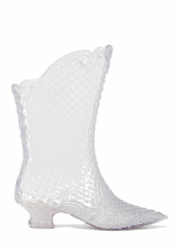 Photo: Y/Project - x Melissa Court Boots in Transparent
