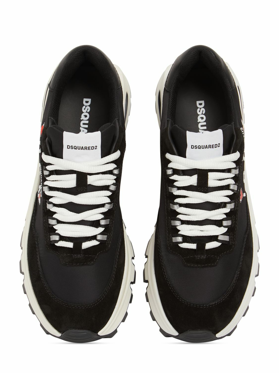 Dsquared² Multicolor Calf Leather Bos Taurus Low Top Sneakers main image 0