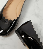 Chloé Lauren patent leather ballet flats