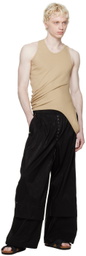 LOW CLASSIC SSENSE Exclusive Beige Hole Point Tank Top
