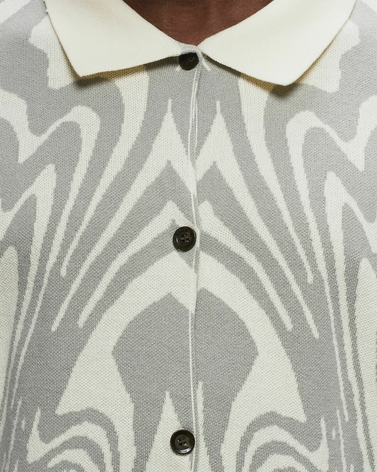 Honor The Gift Dazed Ss Button Up Beige Shortsleeves